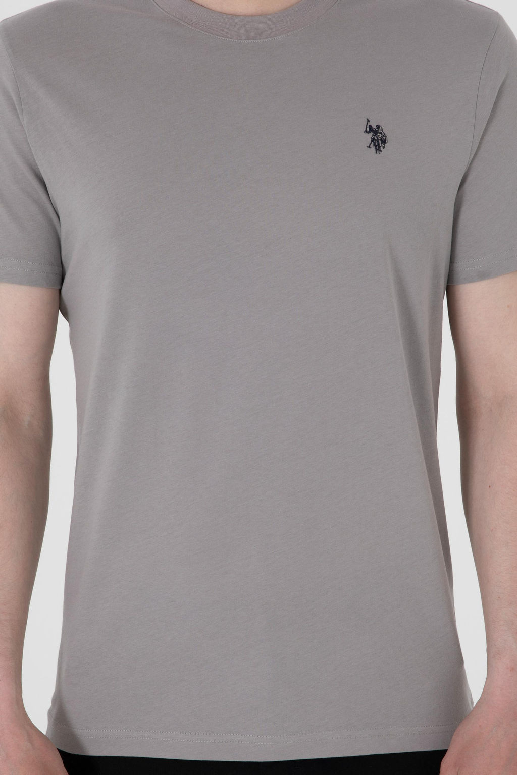 Erkek Koyu Gri Basic Ti__rt Sepette S_rpriz _ndirim - U.s. polo assn фото 6