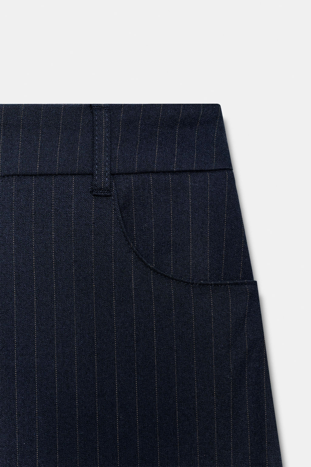 BALLOON PINSTRIPE TROUSERS - Zara фото 14