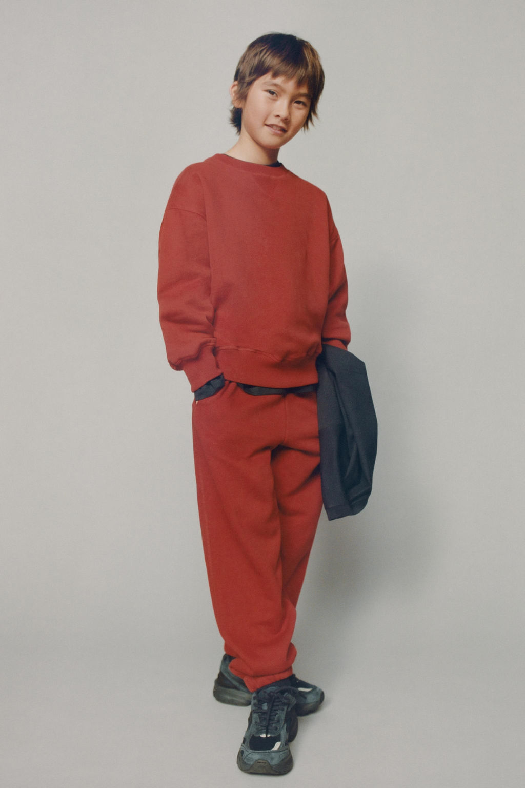 EMBROIDERED SWEATSHIRT AND JOGGERS SET - Zara фото 9