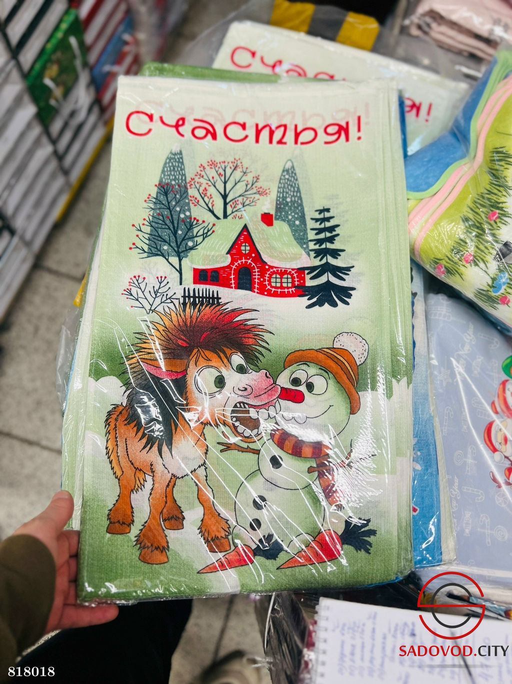 Кухонные полотенце вафельные 12 шт