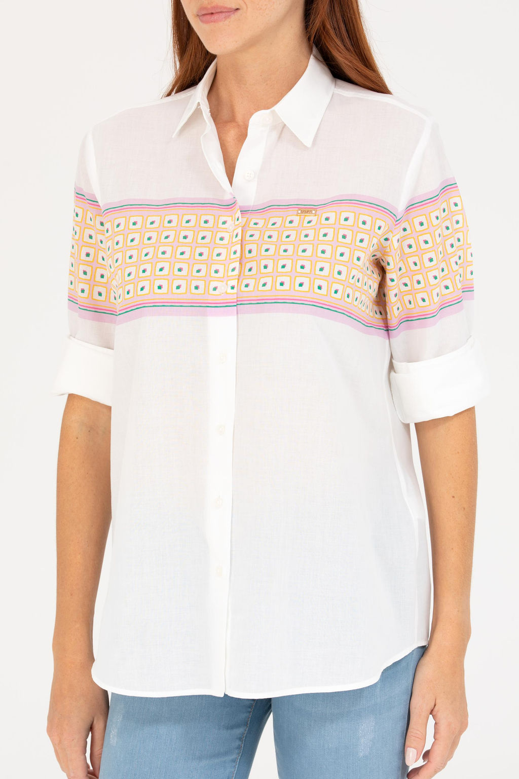 Женская рубашка Magnolia с длинным рукавом - U.s. polo assn фото 6