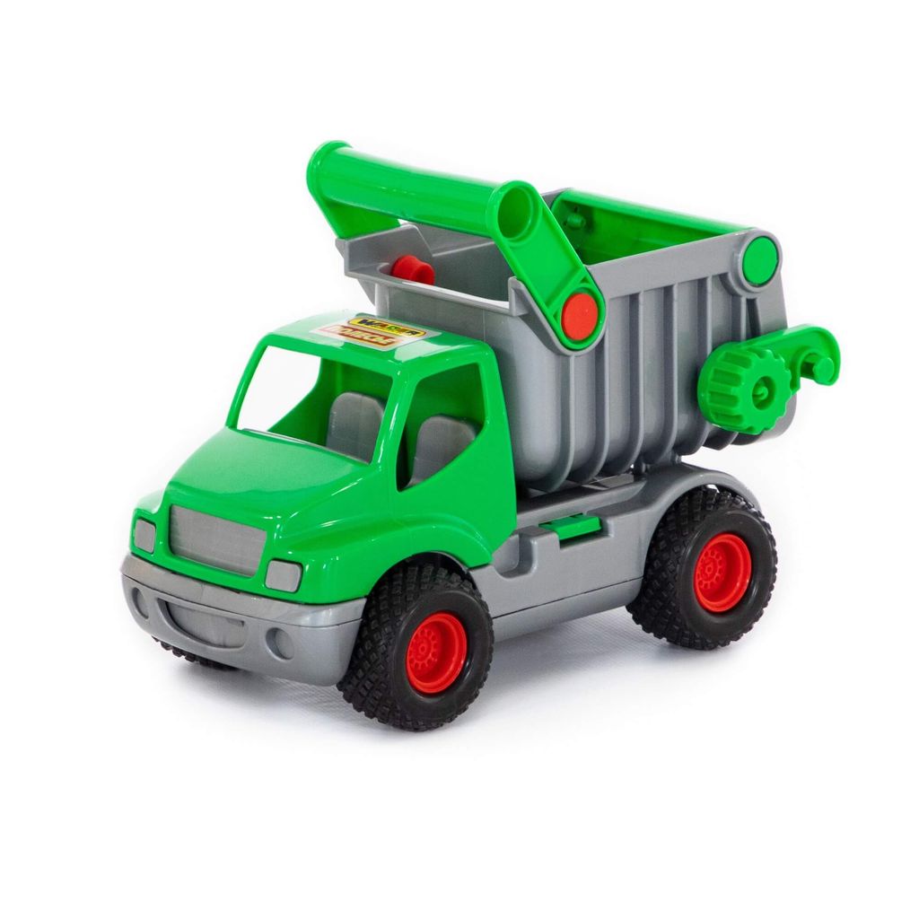 КонсТрак, автомобиль-самосвал (зелёный) (в коробке) - Полесье фото 2