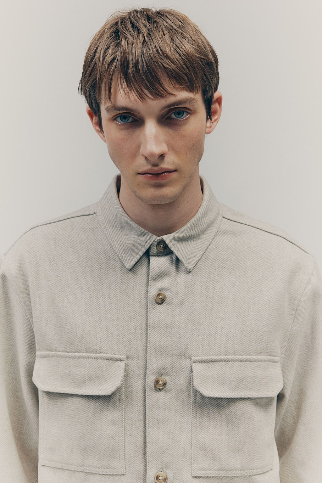 Sobrecamisa de fieltro Regular Fit - H&m фото 2