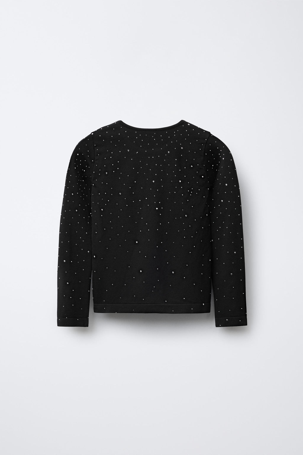 SEAMLESS RHINESTONE T-SHIRT - Zara фото 2