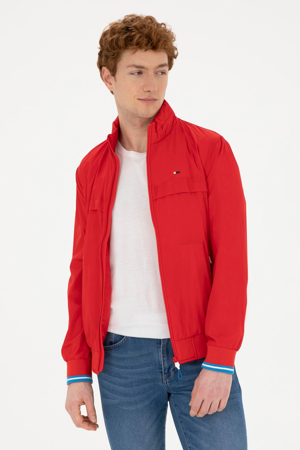 Мужское красное пальто Неожиданная скидка в корзине - U.s. polo assn фото 8