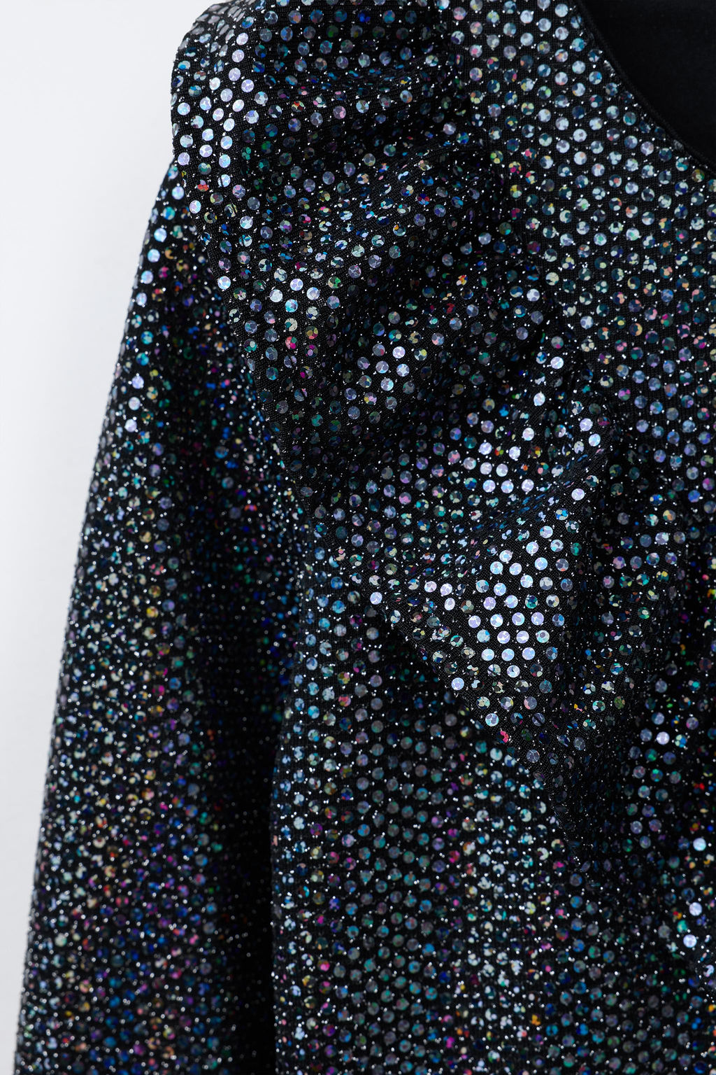 SHIMMER RUFFLE DRESS - Zara фото 3