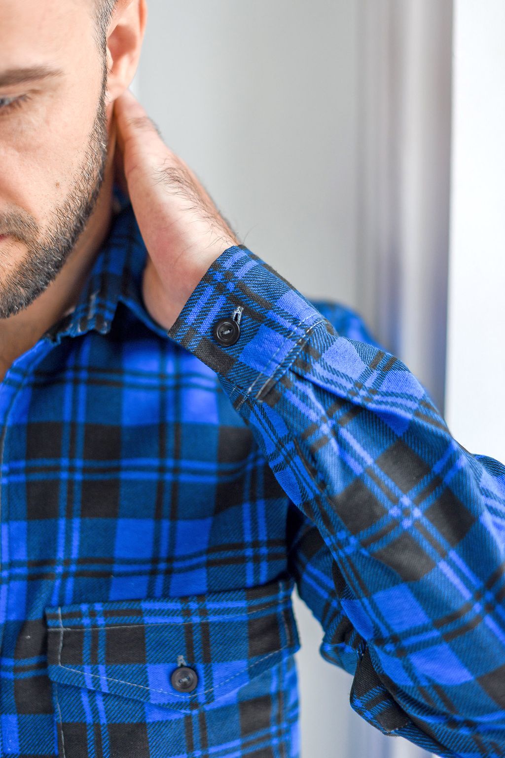 Сорочка рубашка Фланель 100% хлопок - Оптима фото 4