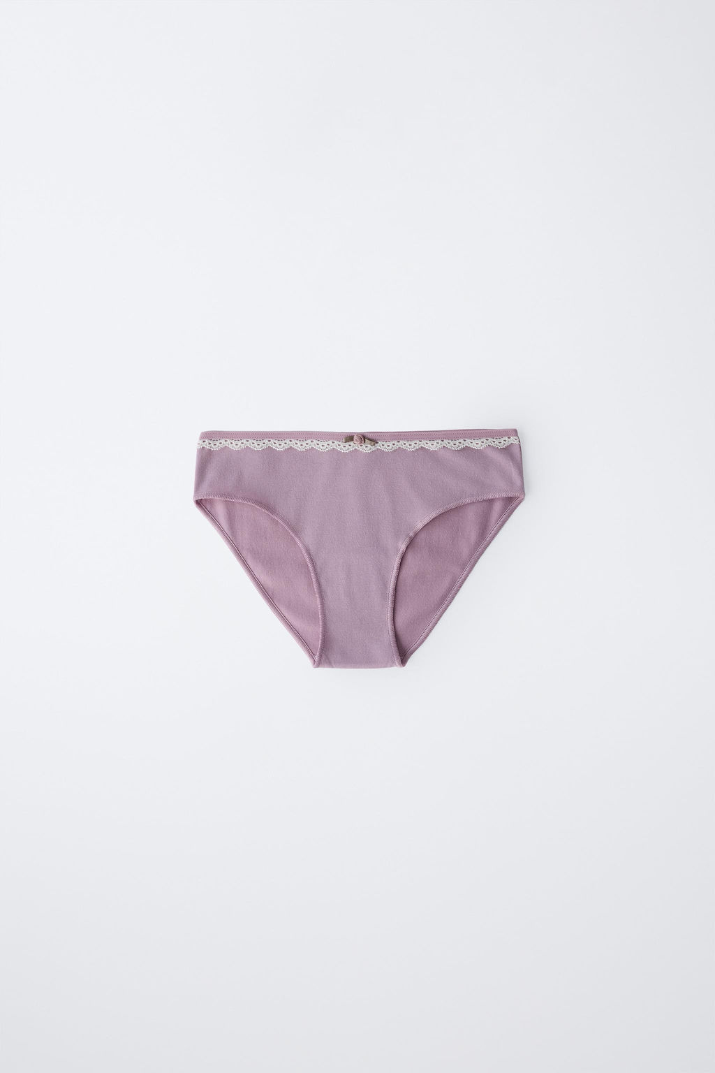 AGE 6-14 / SIX-PACK OF LACE BRIEFS - Zara фото 3