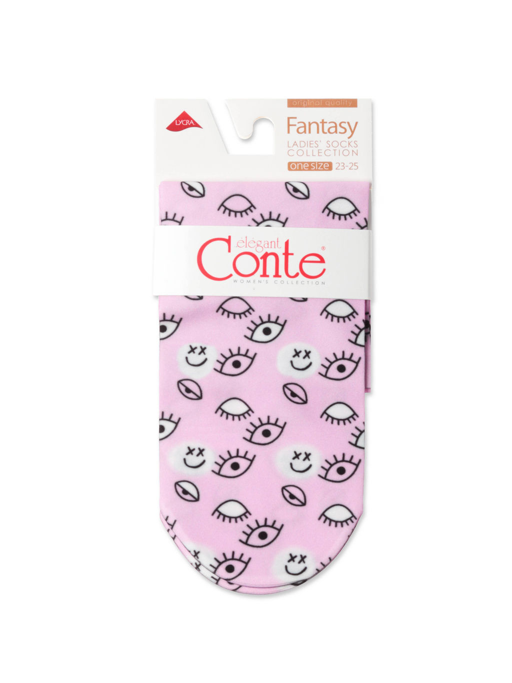 Цена за 2 пары. Носки Классические CONTE Носки с принтом FANTASY 70 mix - Conte elegant фото 49