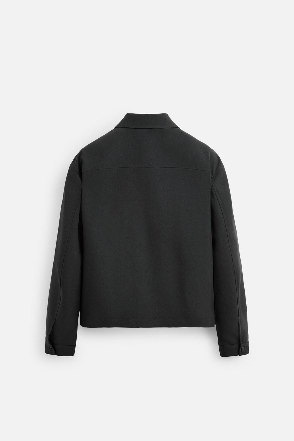 WOOL OVERSHIRT - Zara фото 18