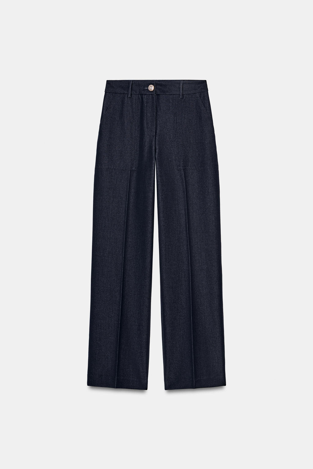 STRAIGHT-LEG TROUSERS WITH SEAM DETAIL - Zara фото 16