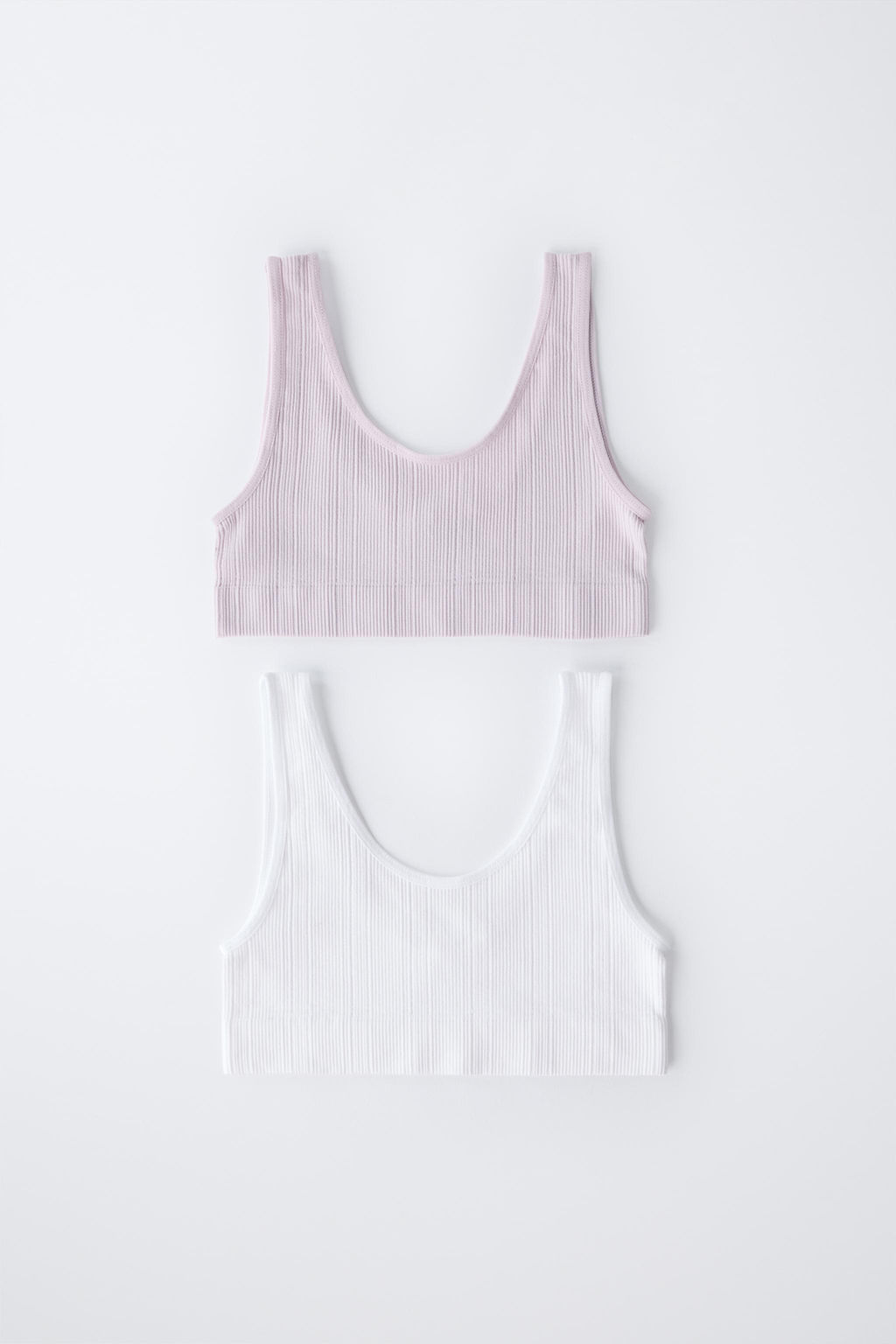 8-14 YEARS/ TWO-PACK OF SEAMLESS TOPS - Zara фото 4