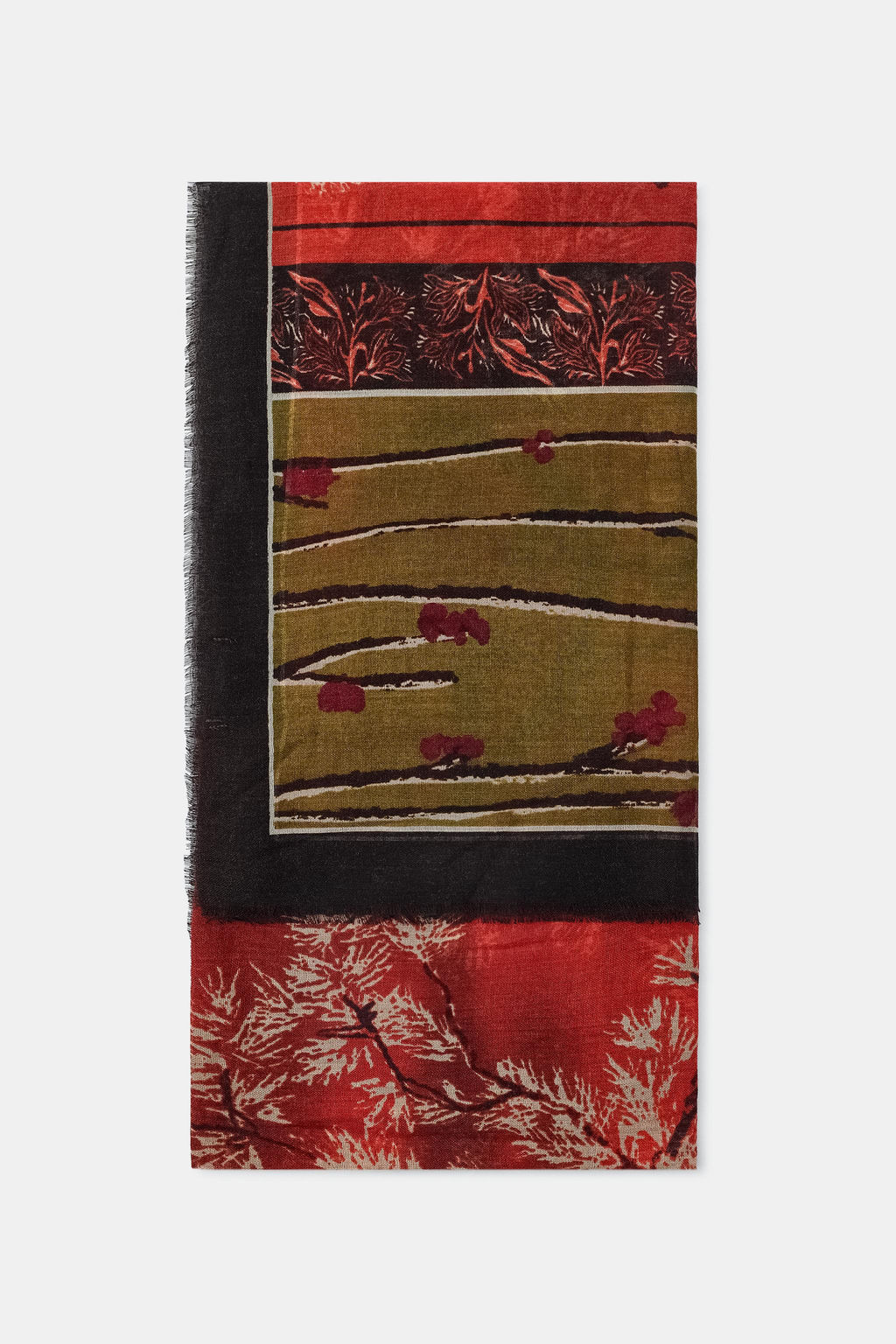 ORIENTAL PRINTED SCARF - Zara фото 4