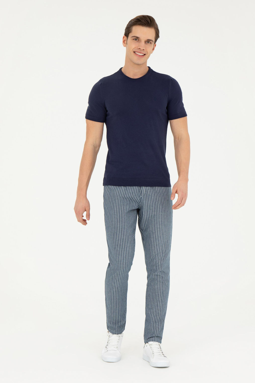 Мужские темно-синие джинсовые брюки - U.s. polo assn фото 10