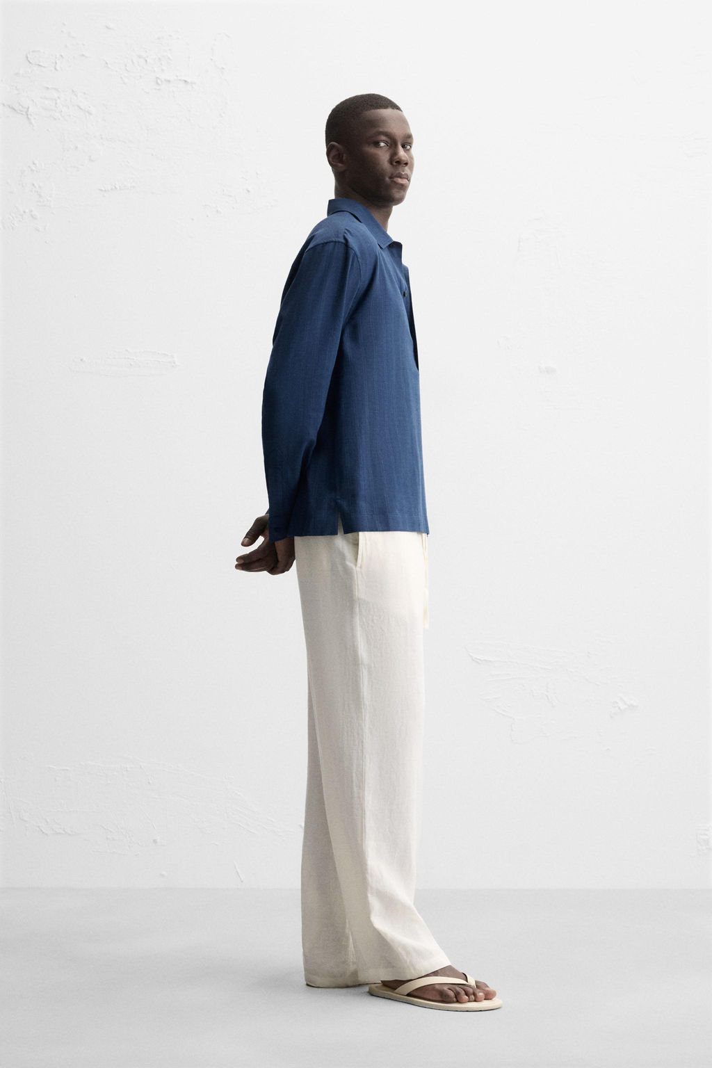 STRIPED POLO SHIRT - Zara фото 13