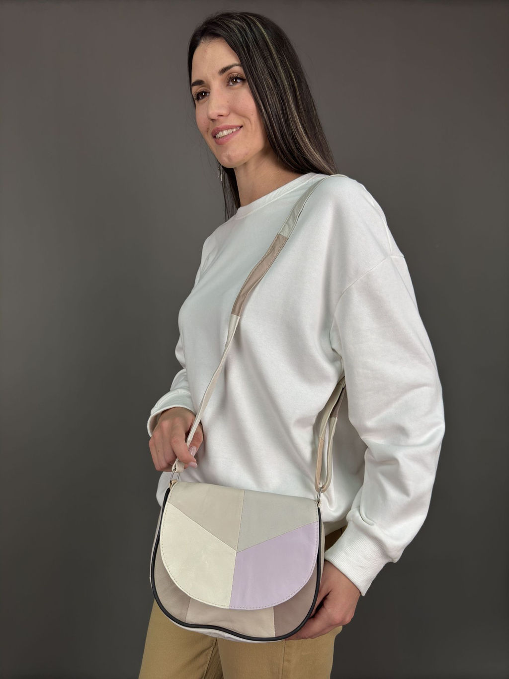 Сумка женская из телячьей кожи