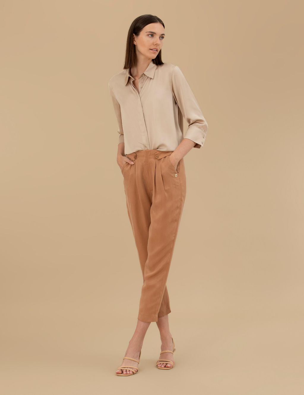 Kum Comfort Fit Saten G_mlek - Pierre cardin фото 4