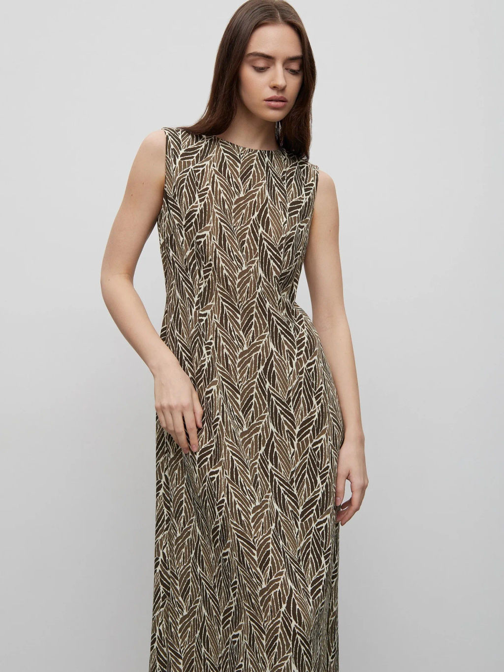 Платье приталенного кроя - Emka фото 3