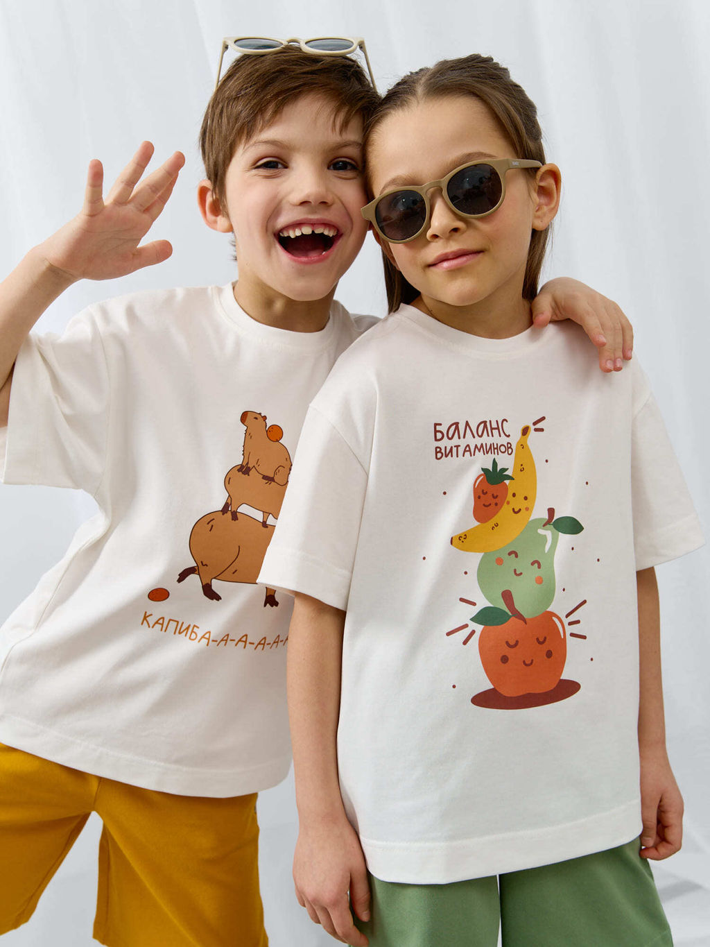 Очки солнцезащитные Какао - Bungly фото 10