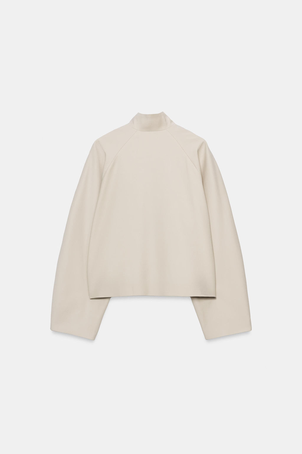 CHAQUETA BOMBER CREMALLERA ZW COLLECTION / Beige - Zara фото 6