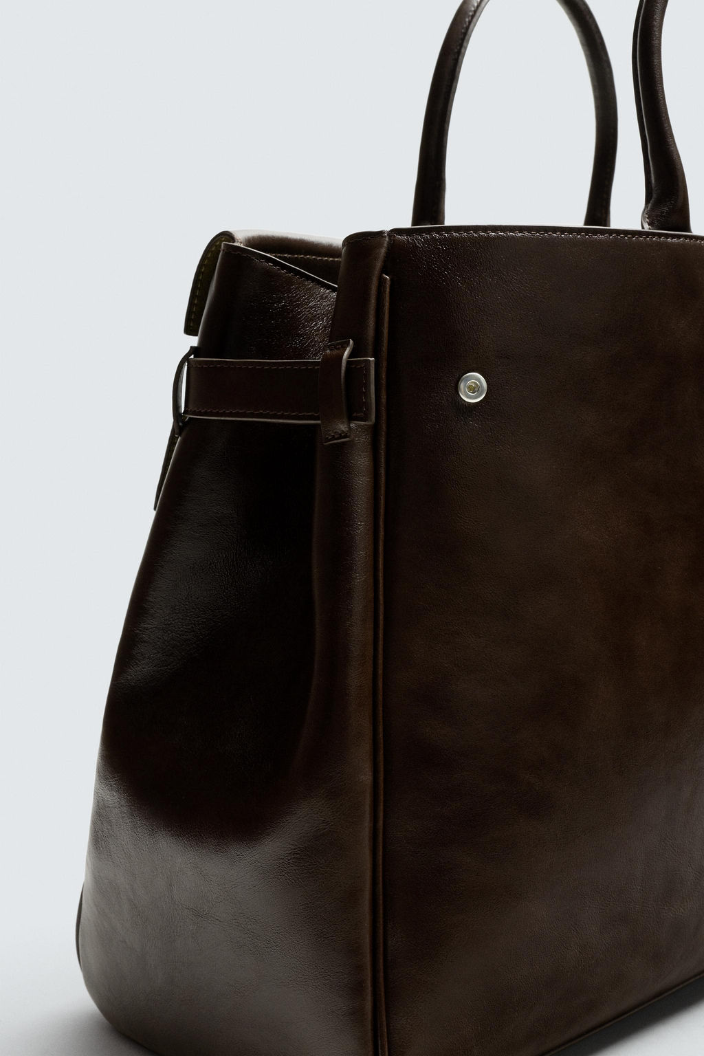 LEATHER HANDBAG - Zara фото 10