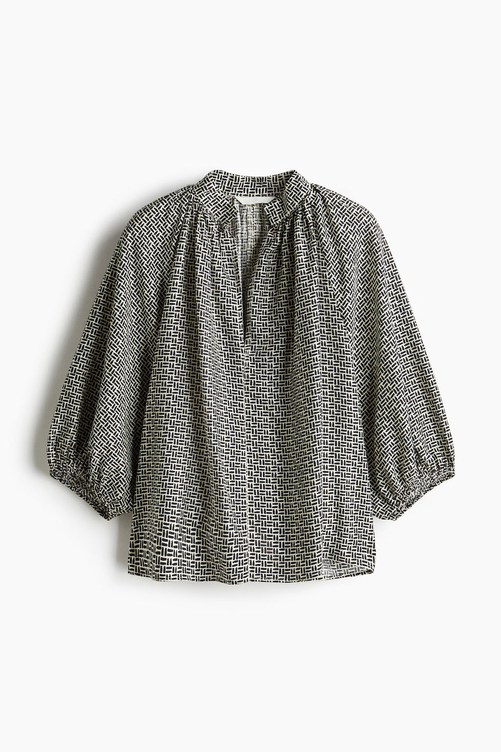 Blusa con mangas globo - H&m фото 5