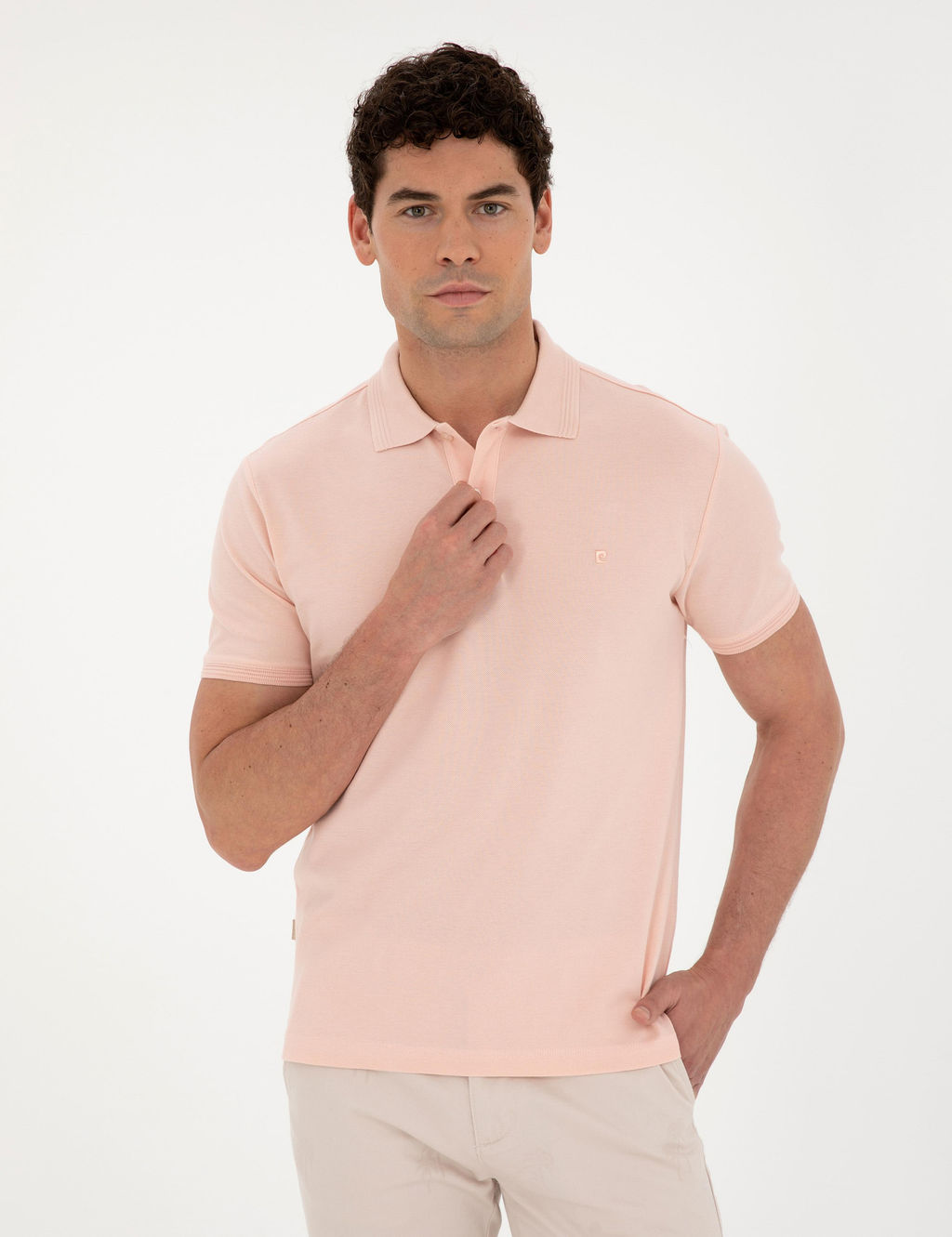 Футболка Pudra Slim Fit пудра