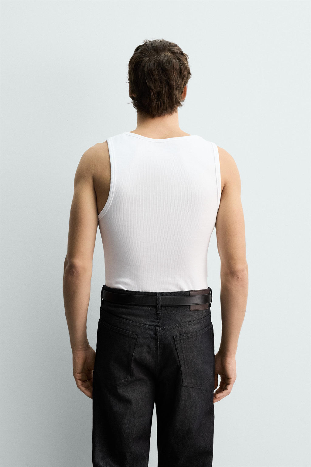 BASIC RIBBED TANK TOP - Zara фото 3