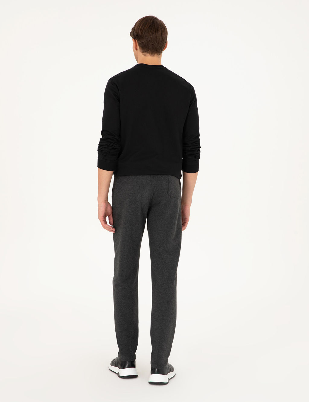 Antrasit Melanj Slim Fit D_z Pa_a E_ofman Alt_ - Pierre cardin фото 4