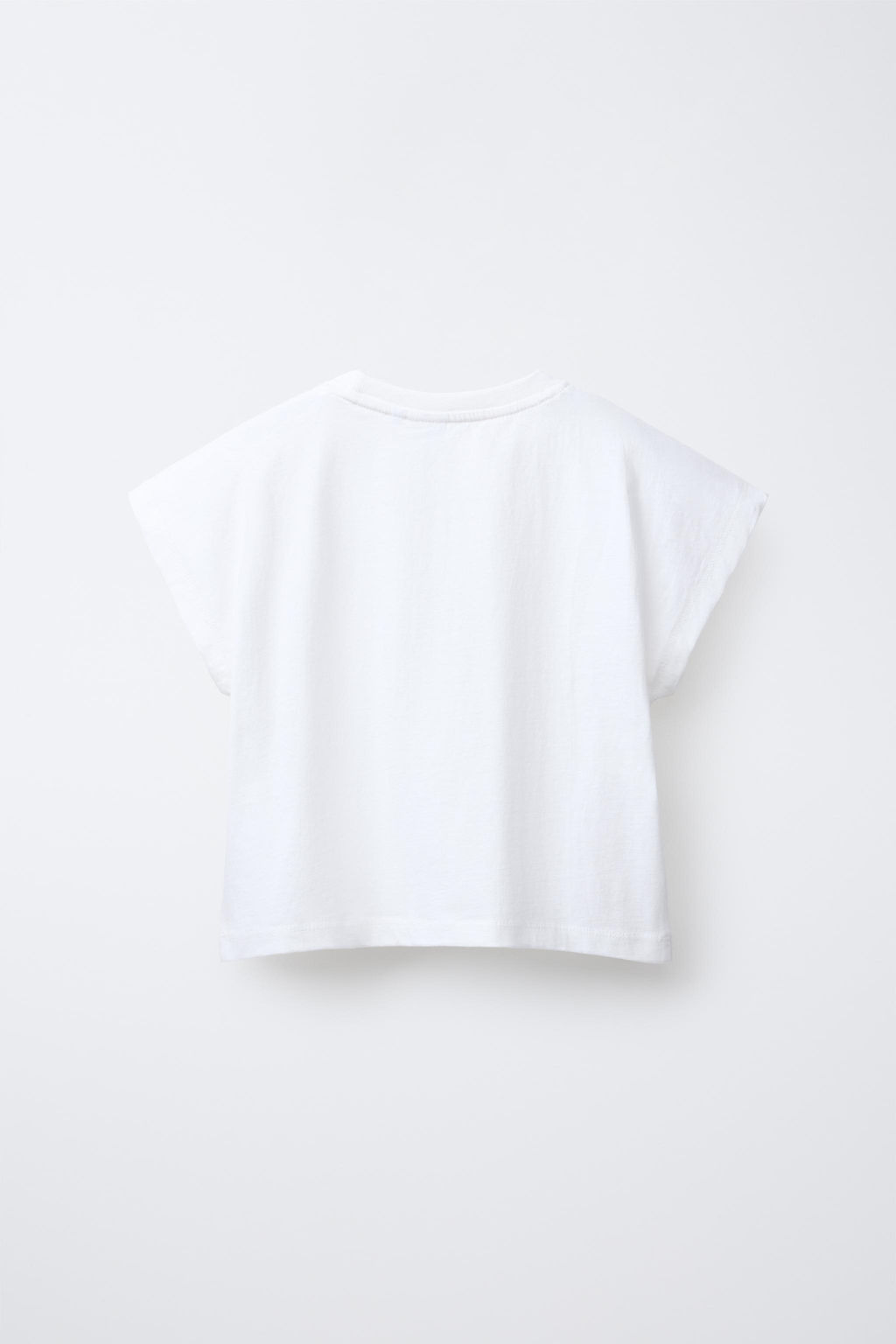 CROPPED T-SHIRT AND PRINTED BERMUDA SHORTS SET - Zara фото 3