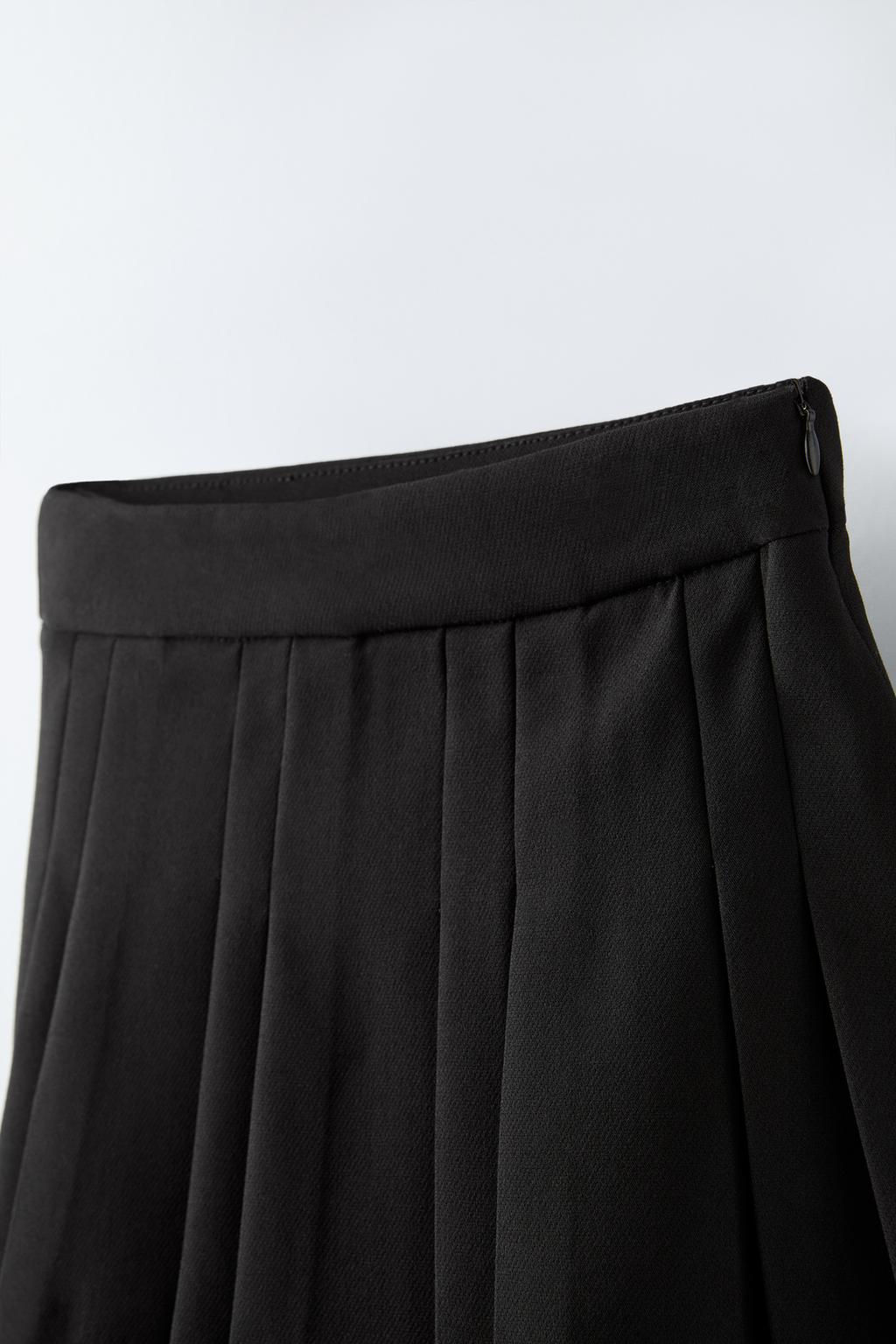 BOX PLEAT SKIRT - Zara фото 5