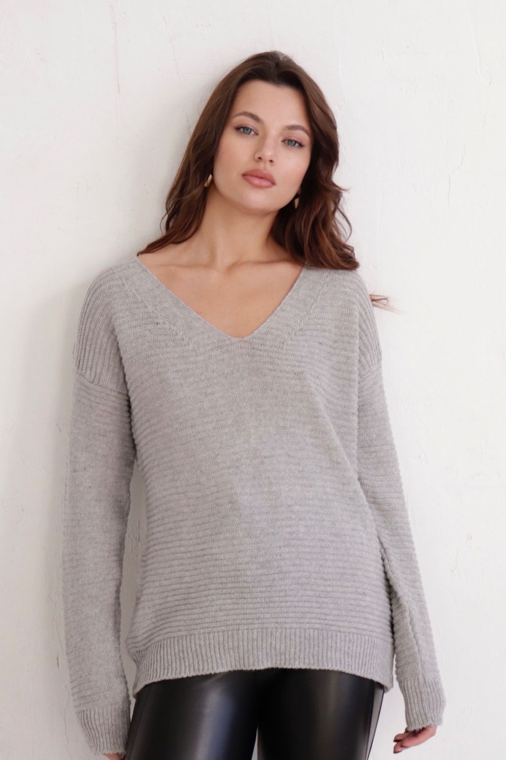 10809 Пуловер серый - Martichelli фото 3