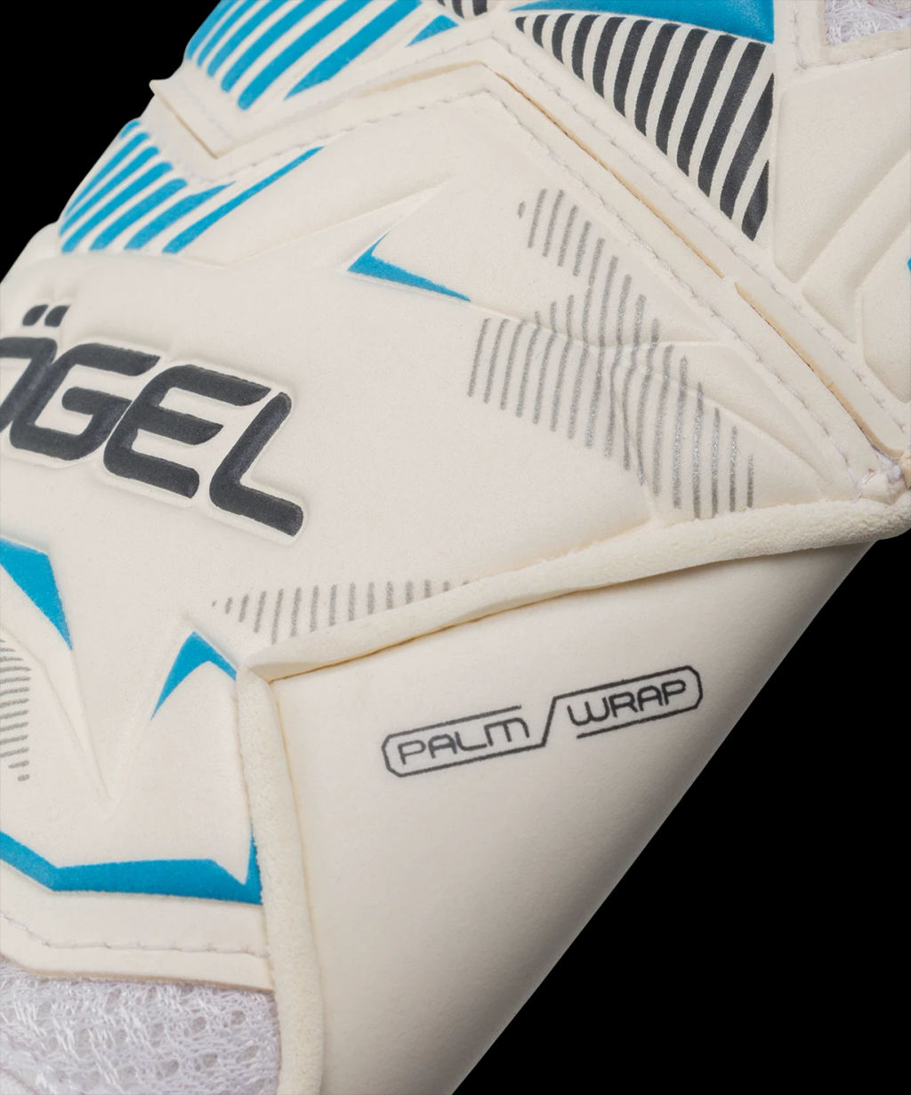 Перчатки вратарские JOGEL MAGNUM Perfomance EL4 Roll, белый  фото 4