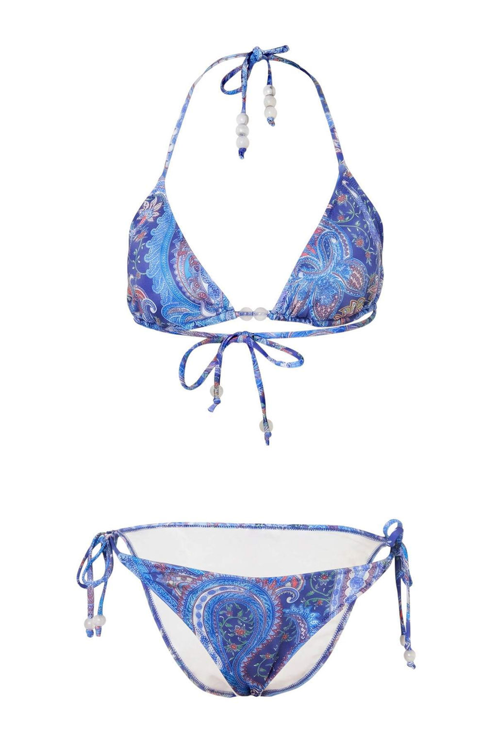 Sal Desen Ucgen Kapl? Sim Dokulu Normal Bel Regular Bikini Tak?m? TBESS26BT00111 - Trendyolmilla фото 4