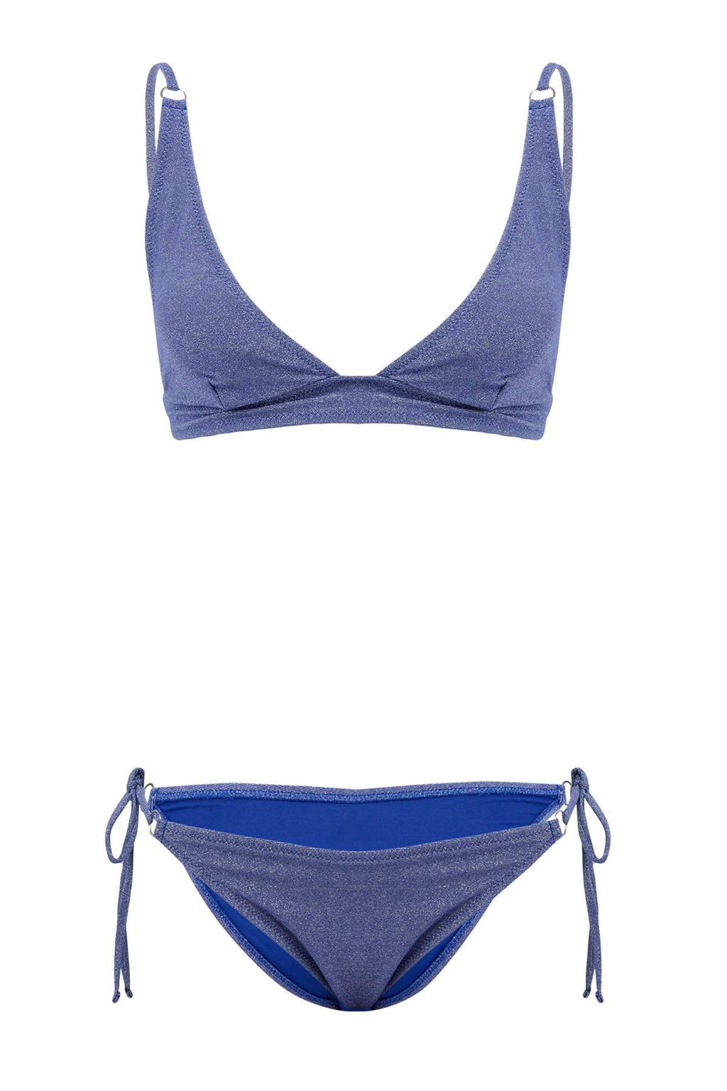 Vizon Simli Ucgen Kapl? Normal Bel Regular Bikini Tak?m? TBESS26BT00126 - Trendyolmilla фото 3