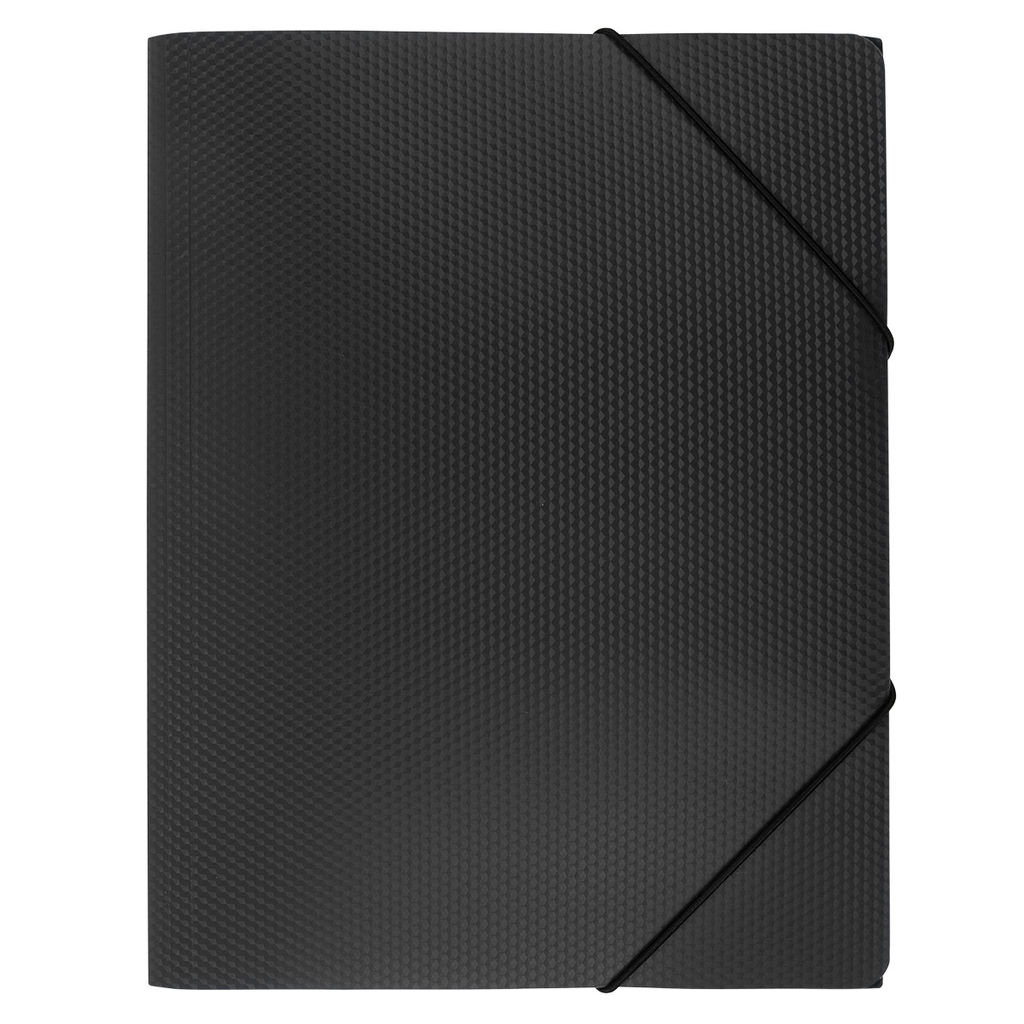 Expert Complete PRISMA Папка на резинке A4 600 мкм 35 мм эффект 3D 5 шт. черный EC210400001