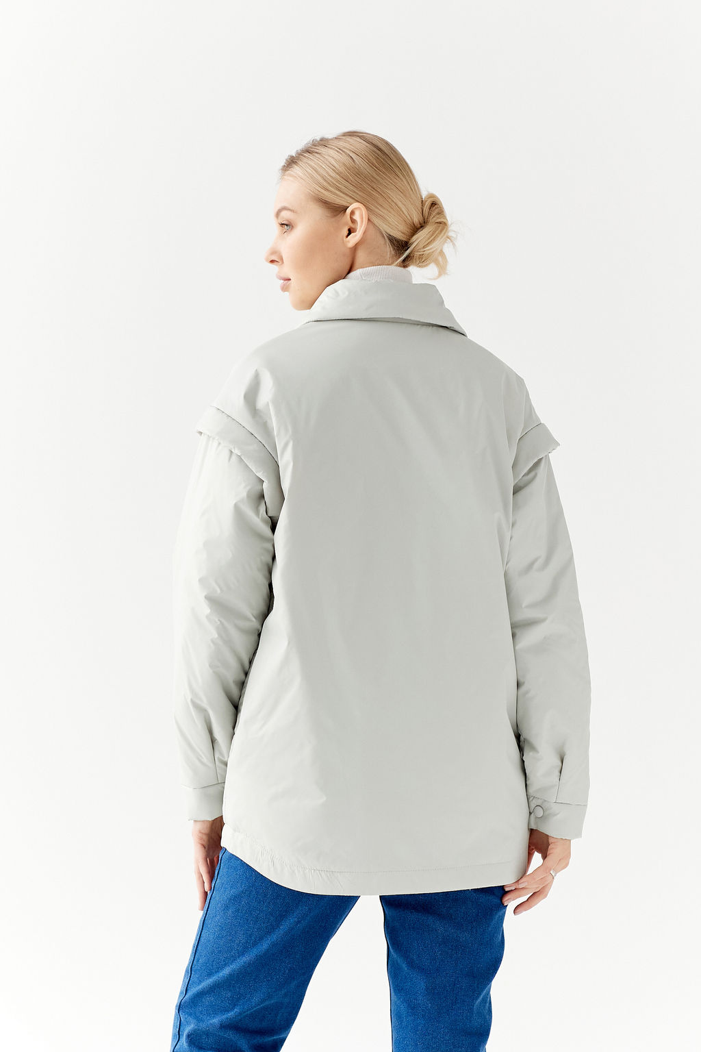 Куртка женская демисезонная 23983 (бежевый) - Kankan фото 27