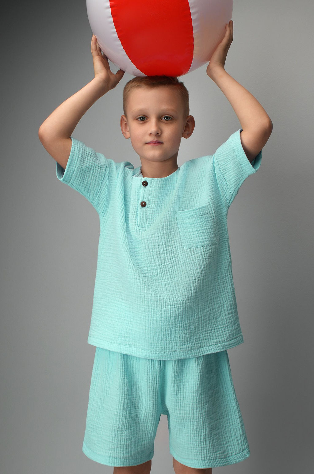 Костюм для мальчика из муслина Happyfox - Happy fox фото 5