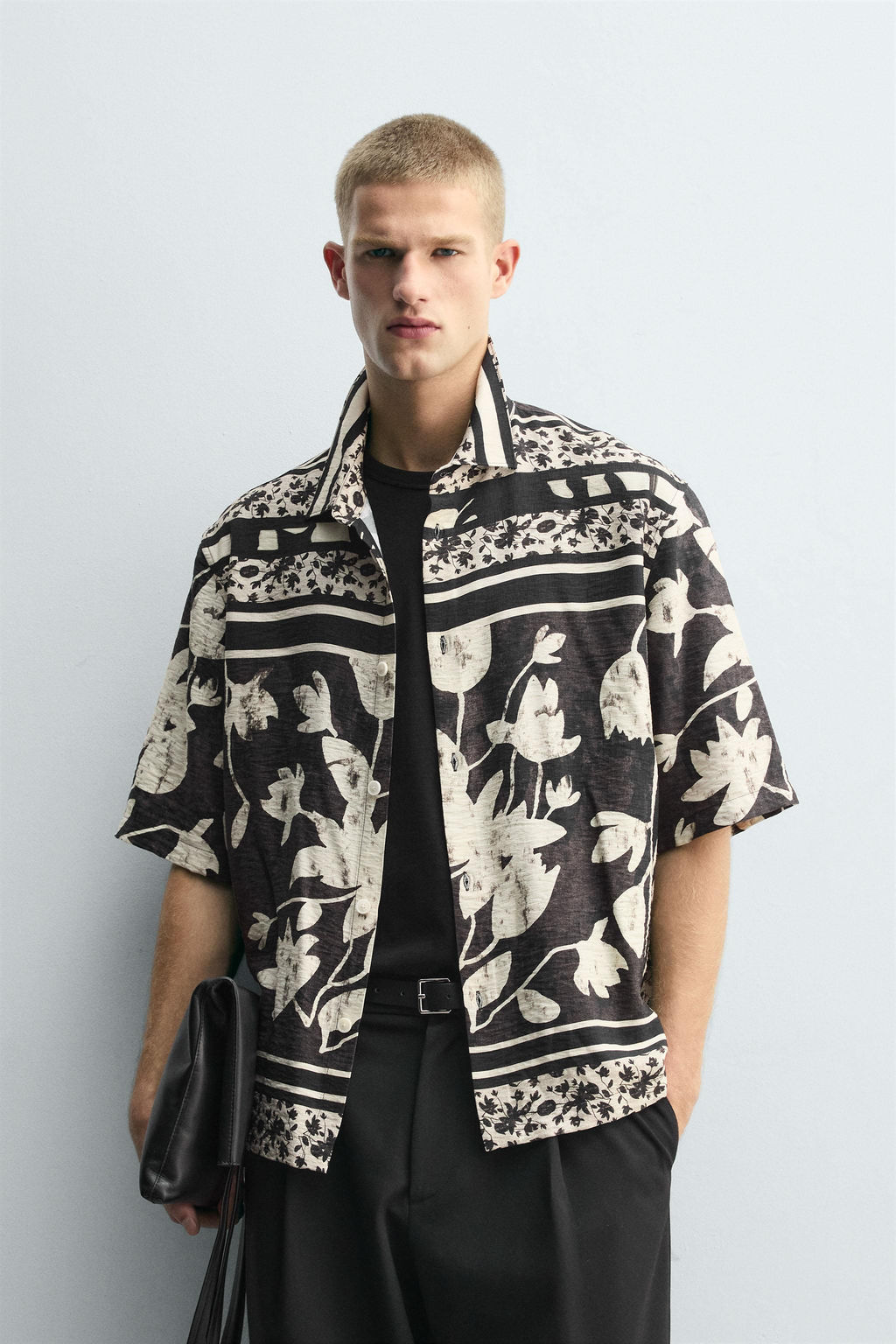 LEAF PRINT SHIRT - Zara фото 2