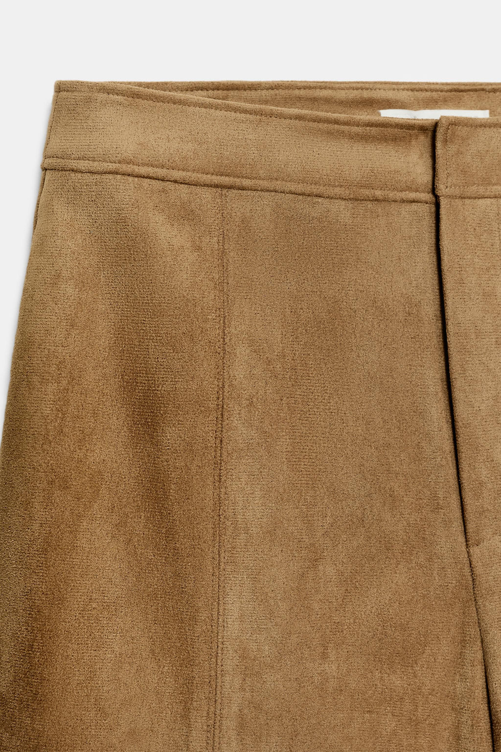 BERMUDA LARGA EFECTO ANTE / Camel medio - Zara фото 8