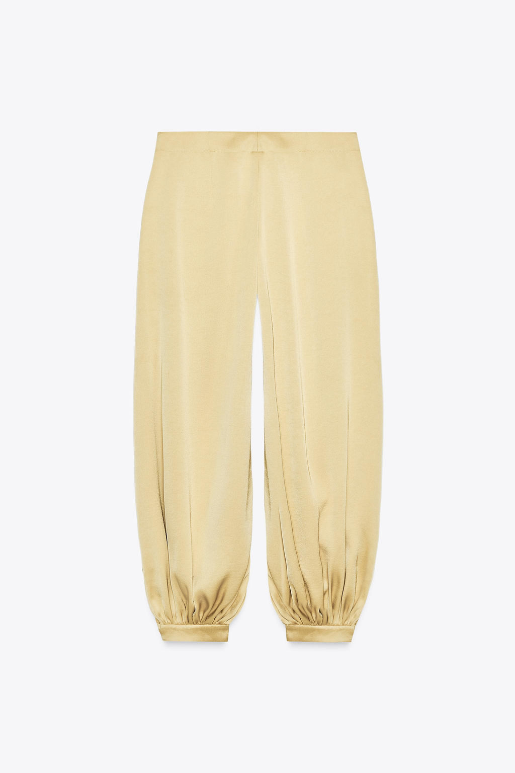 ZW COLLECTION SATIN BALLOON TROUSERS - Zara фото 7