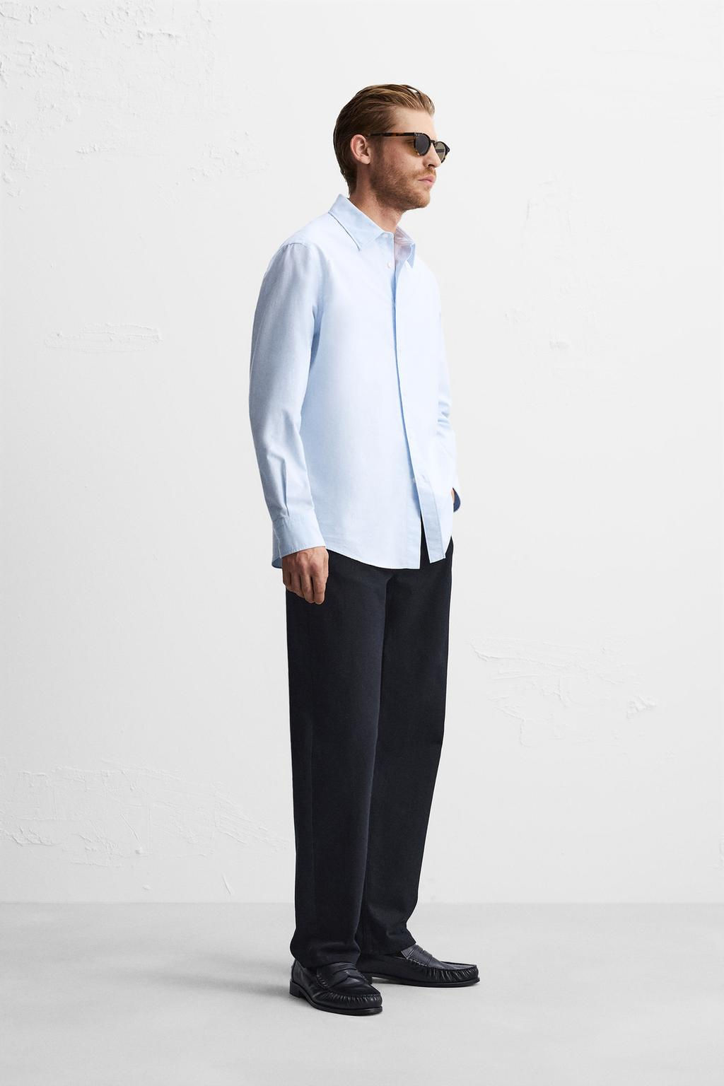 SLIM FIT SHIRT - Zara фото 12
