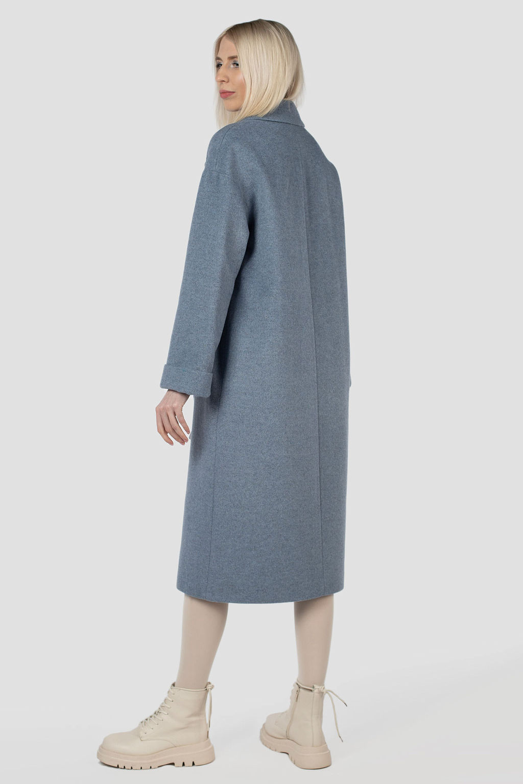 Пальто женское демисезонное (пояс) - El podio фото 3