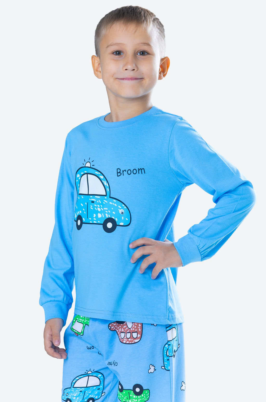 Хлопковая пижама для мальчика Bonito  фото 3