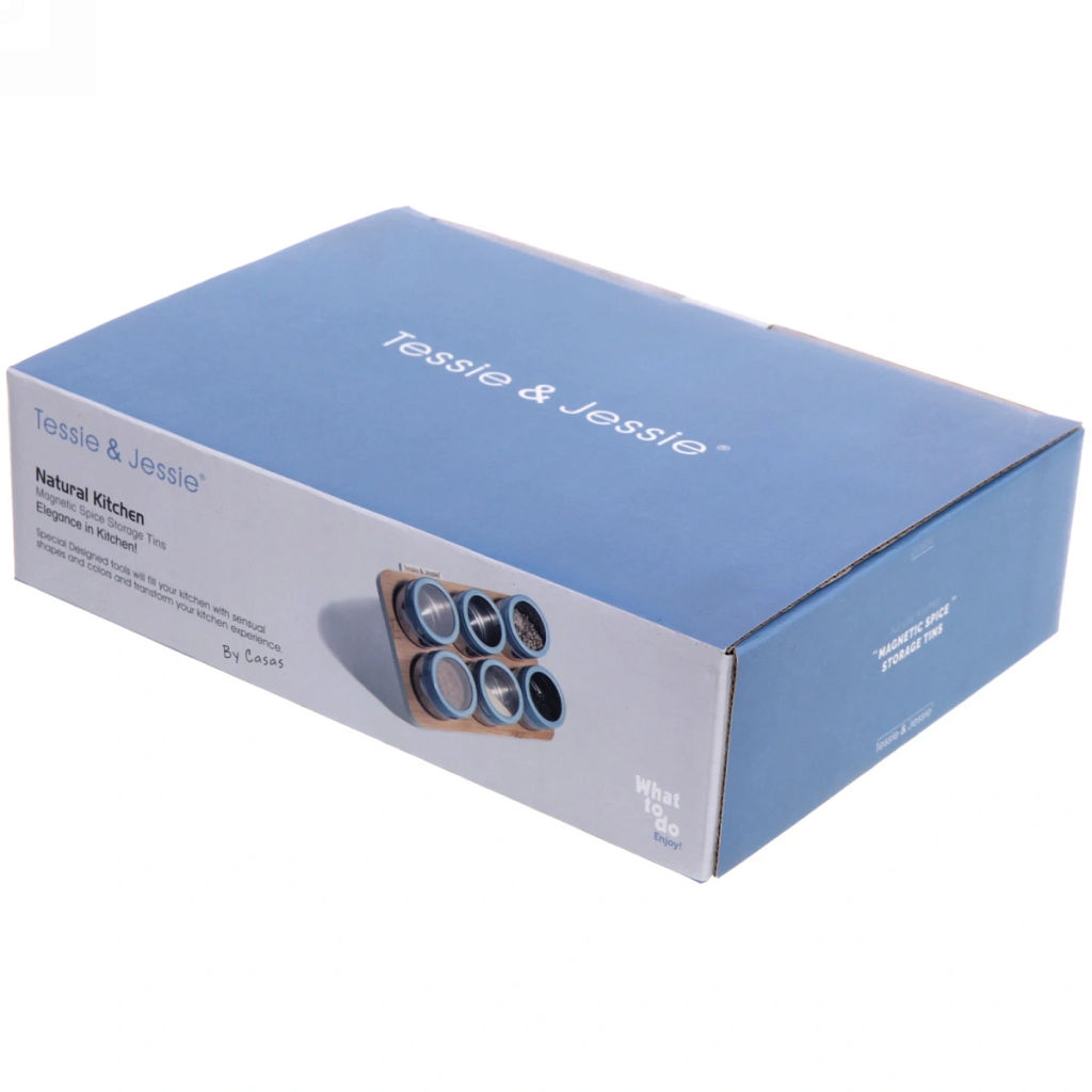 Набор емкостей для специй "Olala" 6шт на подставке 23*16см