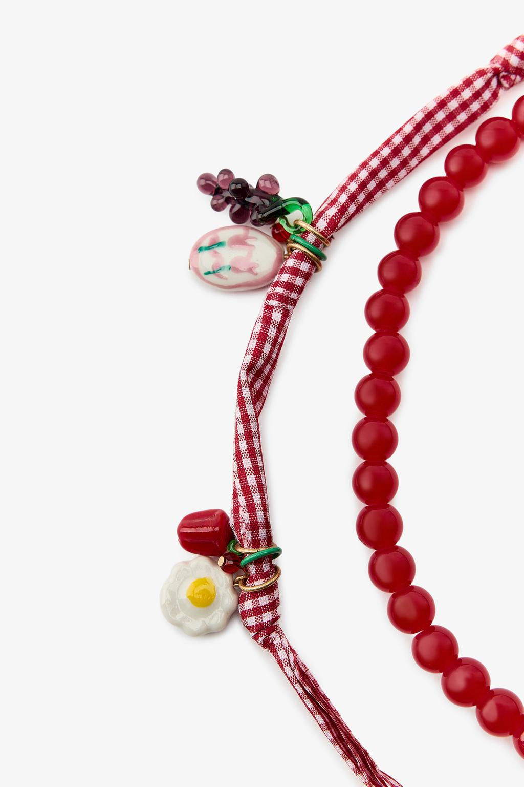 PACK OF 2 CHARM NECKLACES - Zara фото 4