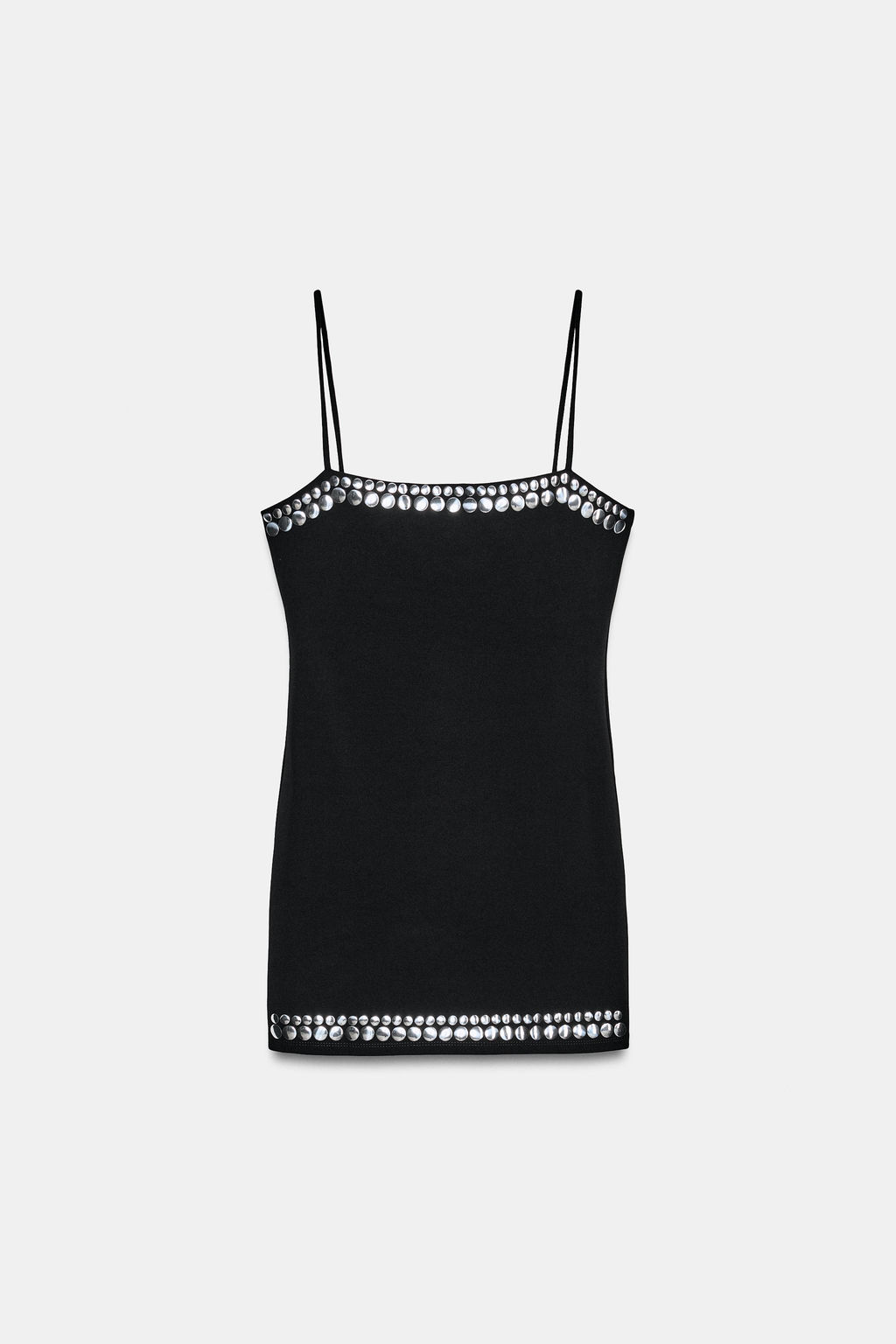 VESTIDO MINI TACHAS / Negro - Zara фото 5