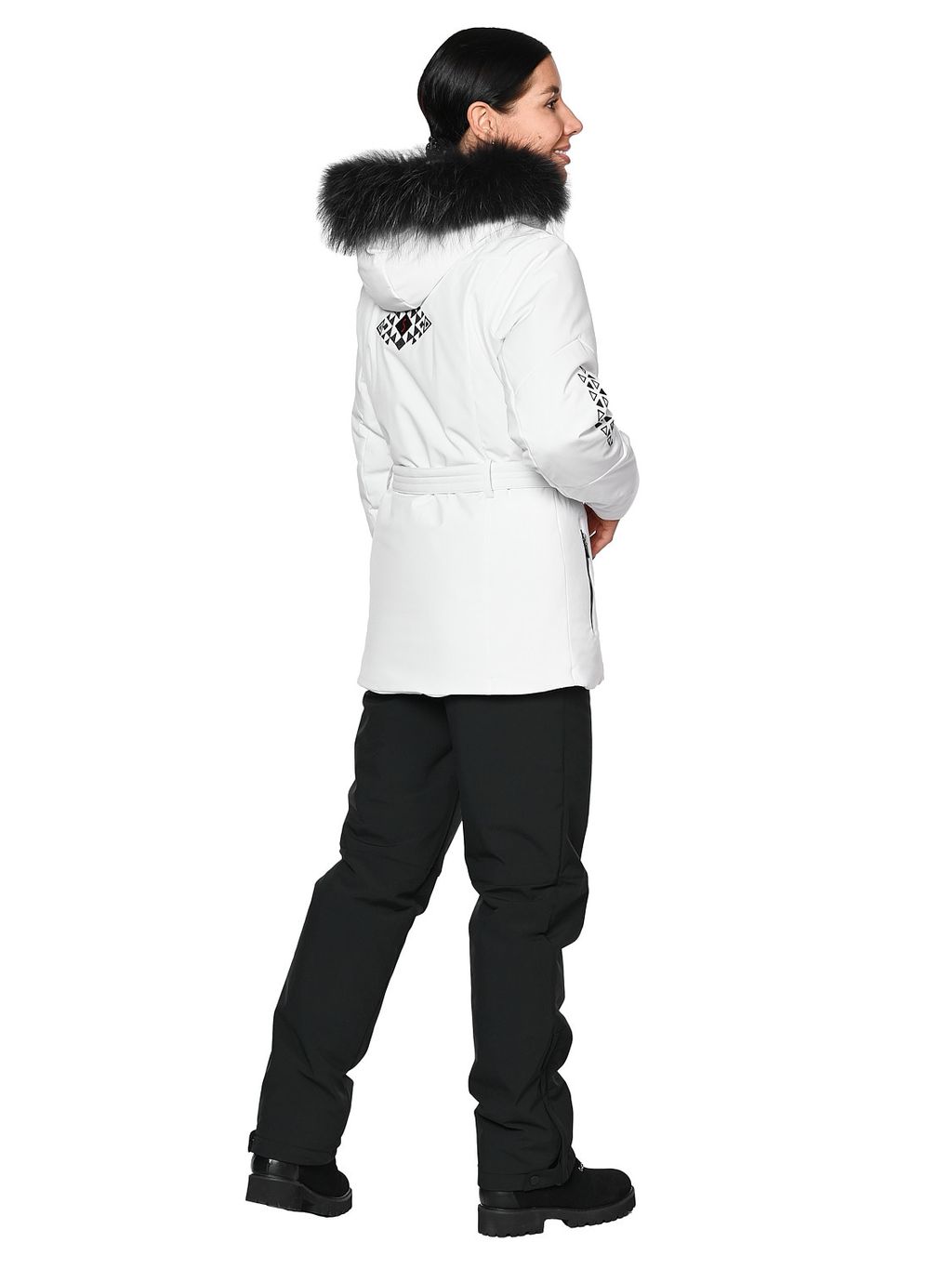 Костюм KB-0128 Черно-белый