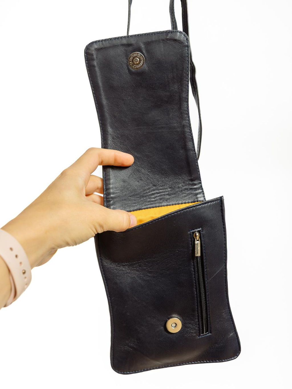 Сумка натуральная кожа через плечо №1115/54 - Ганг фото 5