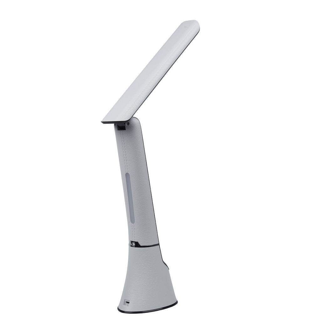 TLD-564 White-Black/LED/500Lm/3000-6000K/Dimmer/NightLight Светильник настольный с ночником, 8W. Сенсорный выключатель. Диммер. Белый с черным. ТМ Uniel - Volpe фото 4